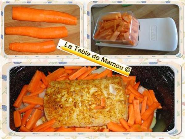 Rôti de porc aux pommes et au cidre - Préparation etape 6