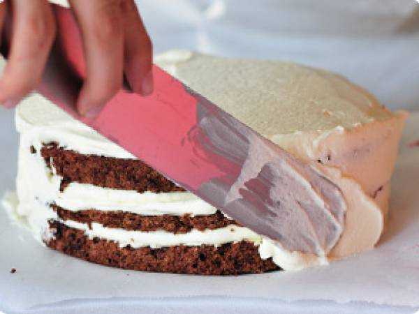 Forêt-noire sans gluten - Préparation etape 10