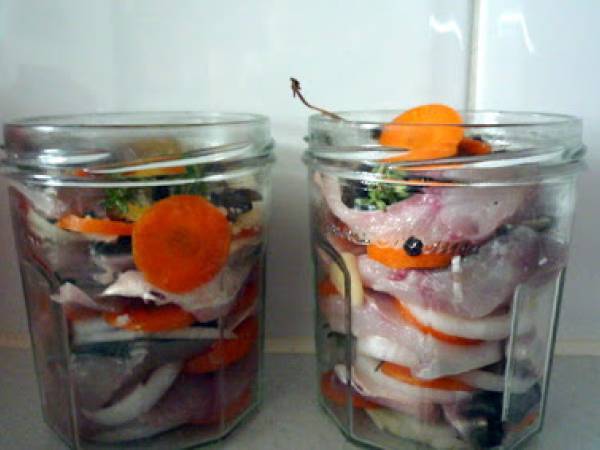 Maquereaux en conserve - Préparation etape 2