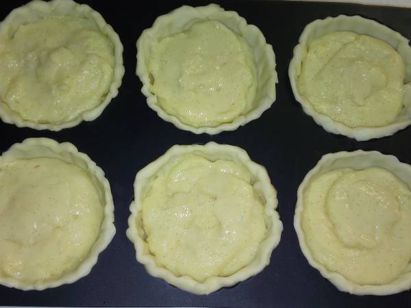 Tartelettes aux oreillons de pêches - Préparation etape 3