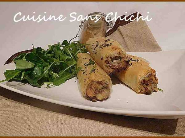 Boureks au boeuf haché et purée de pommes de terre - Préparation etape 12