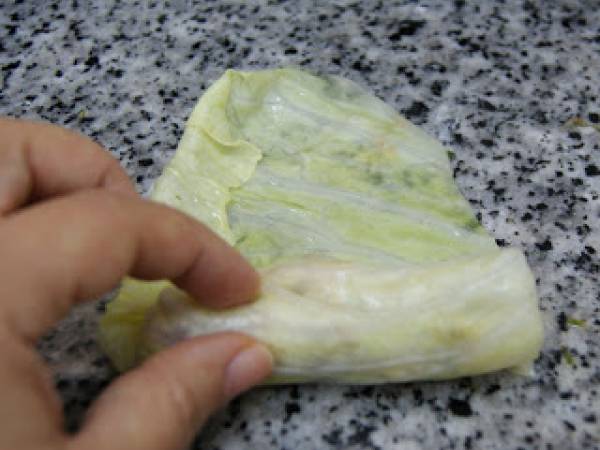 Feuilles de chou farcies à l'Egyptienne. - Préparation etape 10