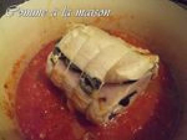 Rôti de porc farci aux olives et jambon cru - Préparation etape 5