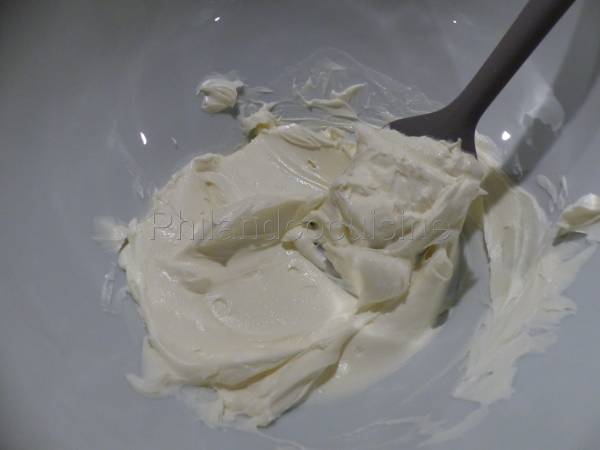 Japanese Cotton Cheesecake au chocolat blanc ou gâteau aux 3 ingrédients et sans gluten - Préparation etape 2