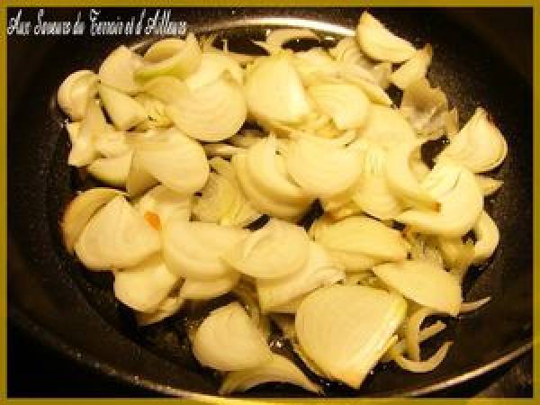 TAJINE D'AGNEAU AUX ABRICOTS ET AUX AMANDES - Préparation etape 3