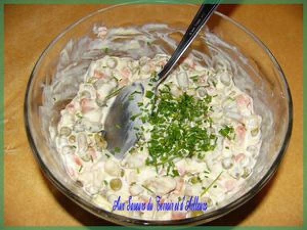 CHARLOTTE DE JAMBON ET MACEDOINE - Préparation etape 9