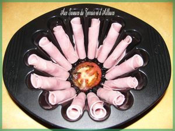 CHARLOTTE DE JAMBON ET MACEDOINE - Préparation etape 10