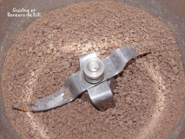 Crème dessert au Gianduja - Préparation etape 1