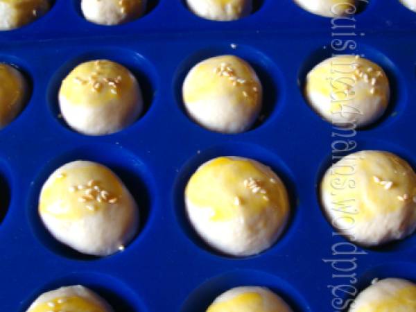 Mini hamburgers au pâté de foies de volaille - Préparation etape 3