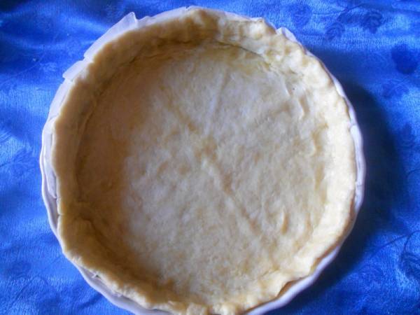 Tarte à l'aubergine avec pâte brisée express - Préparation etape 4