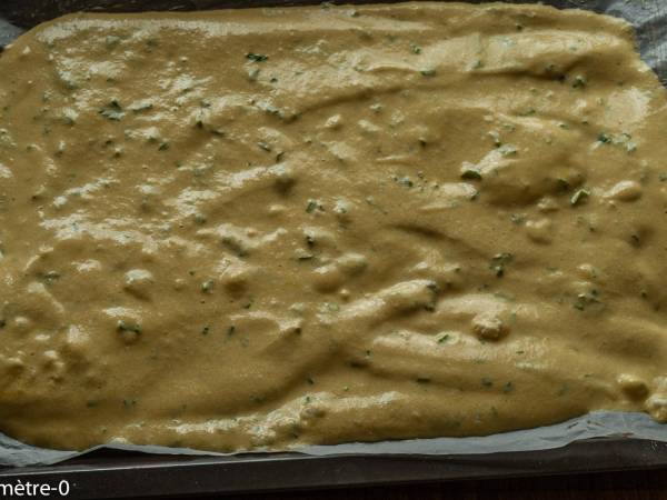 Roulé apéro au roquefort et aux noix - Préparation etape 1