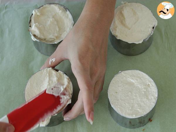 Cheesecakes sans cuisson - Préparation etape 6