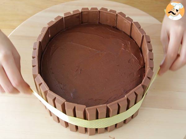 Gâteau KitKat - Préparation etape 10