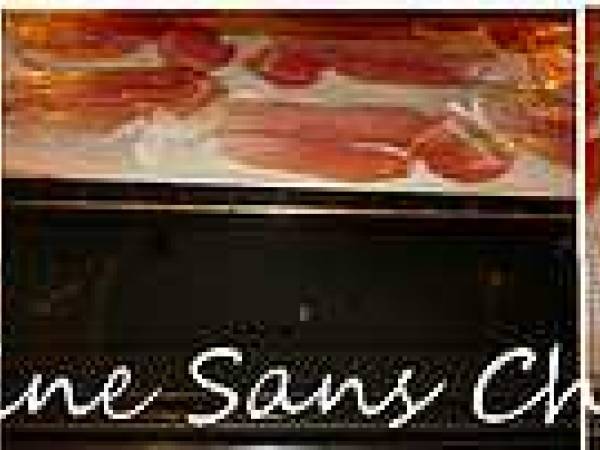 Millefeuille de tuiles de parmesan au jambon cru. - Préparation etape 6