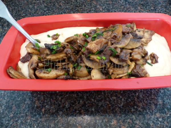 Terrine de poulet aux champignons - Préparation etape 6
