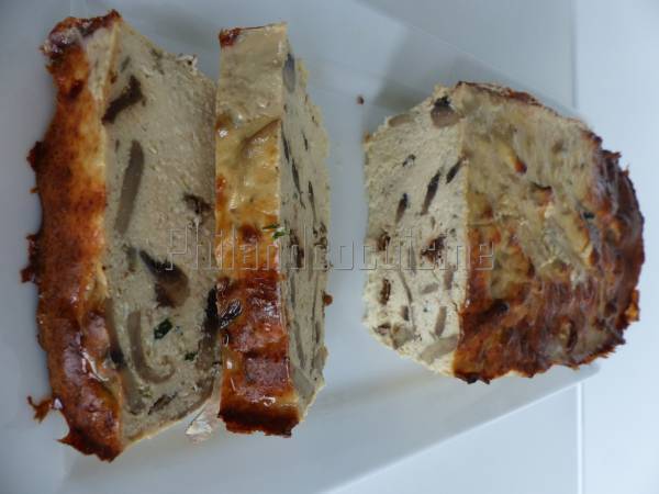 Terrine de poulet aux champignons - Préparation etape 9