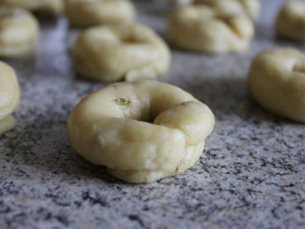 Taralli aux graines de fenouil - Préparation etape 9