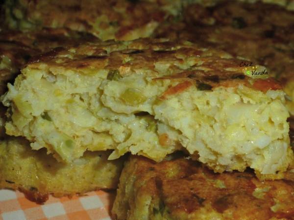 Galettes de millet, poireaux et comté - Préparation etape 4