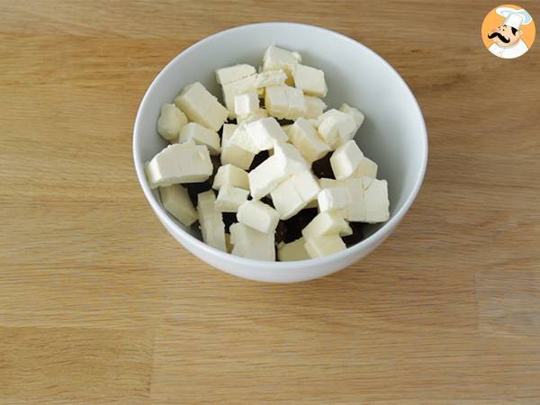 Gaufres brownie - Préparation etape 1