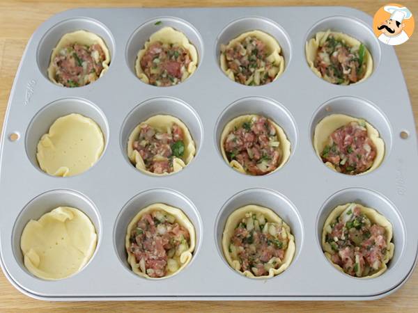 Mini pâtés de Pâques - Préparation etape 4
