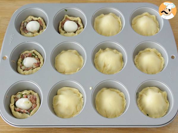 Mini pâtés de Pâques - Préparation etape 7