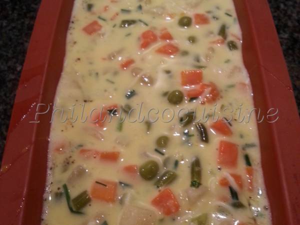 Terrine de macédoine aux œufs ultra rapide - Préparation etape 6