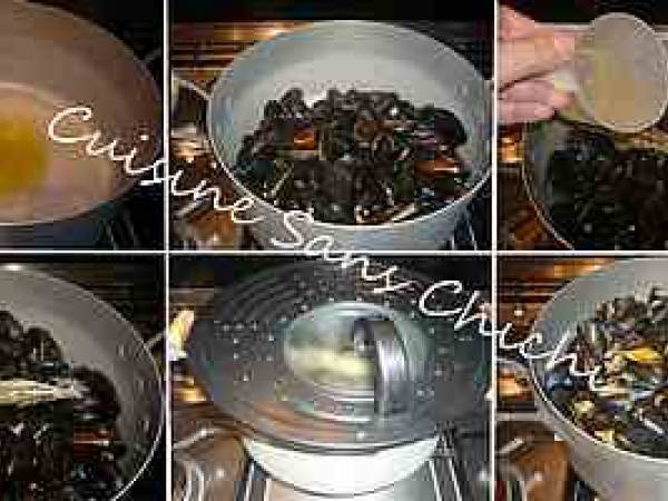 Risotto aux moules de bouchot - Préparation etape 2