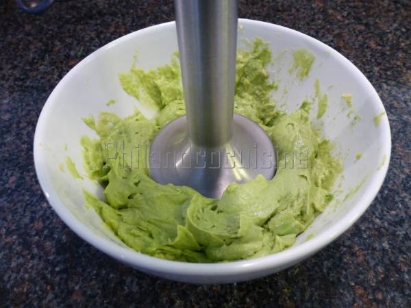 Fondant au chocolat et à l'avocat - Préparation etape 2