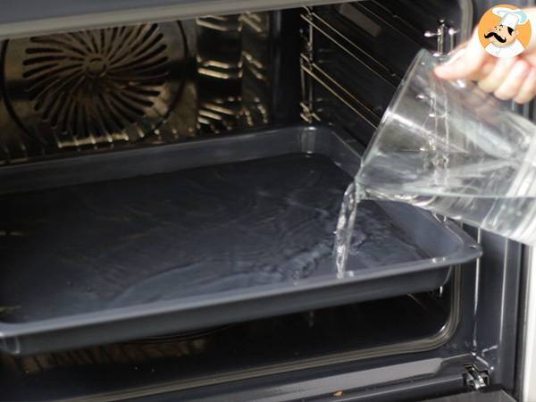 Flan fondant au mascarpone et caramel - Préparation etape 4