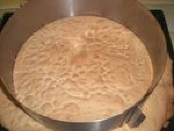 ENTREMET CHOCOLAT PISTACHE - Préparation etape 2