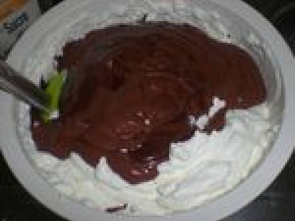 ENTREMET CHOCOLAT PISTACHE - Préparation etape 6