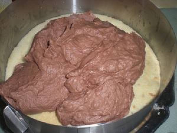 ENTREMET CHOCOLAT PISTACHE - Préparation etape 8