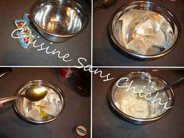 Tarte aux courgettes et camembert - Préparation etape 2