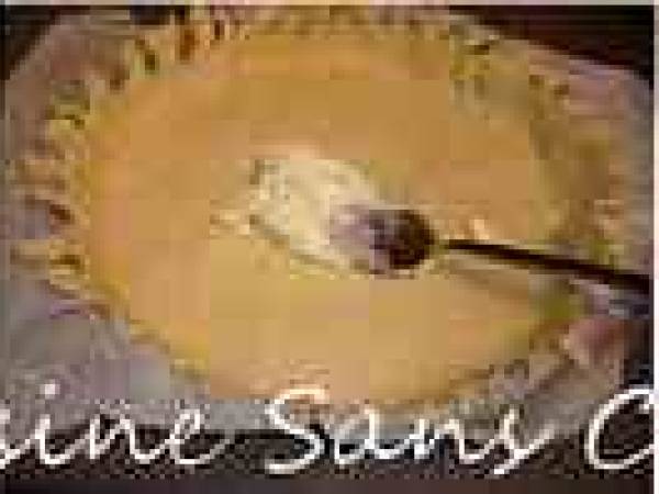 Tarte aux courgettes et camembert - Préparation etape 4