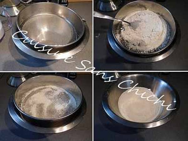 Macarons oeufs de Pâques à la ganache montée au chocolat - Préparation etape 5