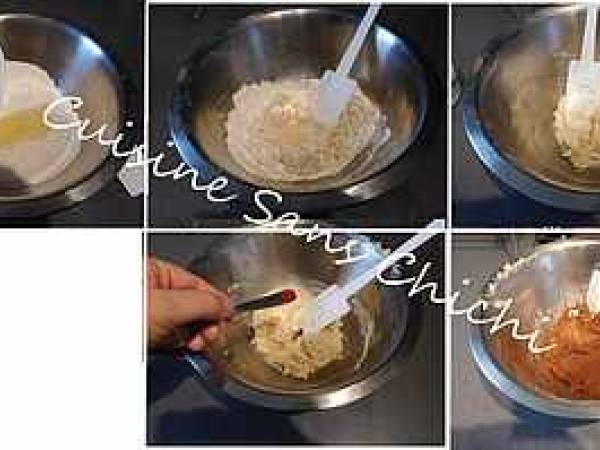 Macarons oeufs de Pâques à la ganache montée au chocolat - Préparation etape 7