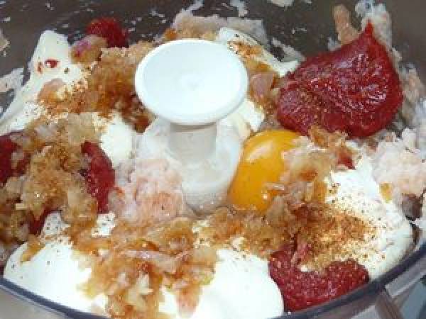 Terrine aux deux poissons - Préparation etape 5