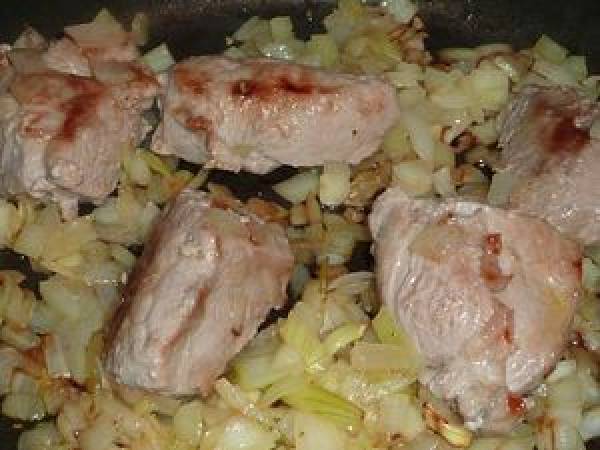 Sauté de veau au madère, épicé au ras el hanout - Préparation etape 1