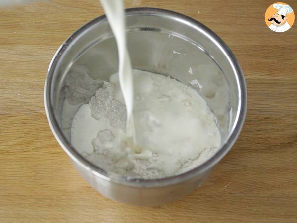 Scones au saumon fumé et aneth - Préparation etape 2