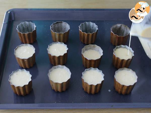 Canelés bordelais - Préparation etape 5