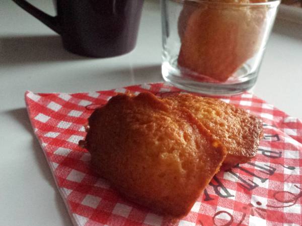 Madeleines moelleuses à la vanille - Préparation etape 6