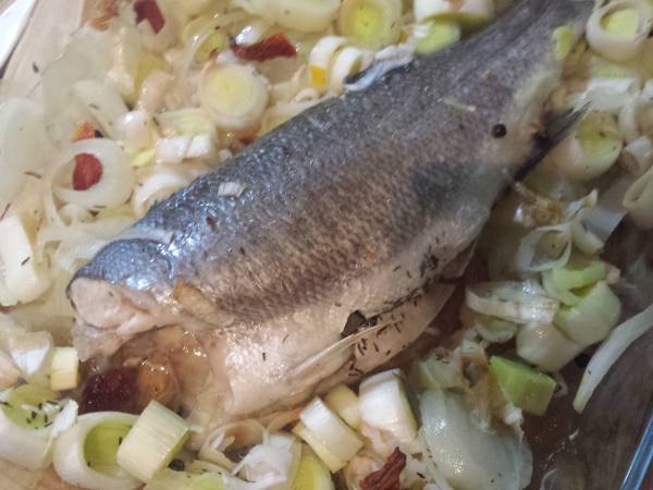 Bar aux poireaux - Préparation etape 5