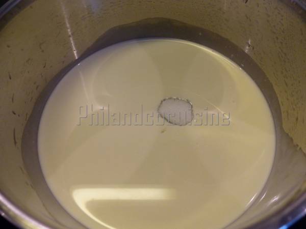 Crème express au citron - Préparation etape 1