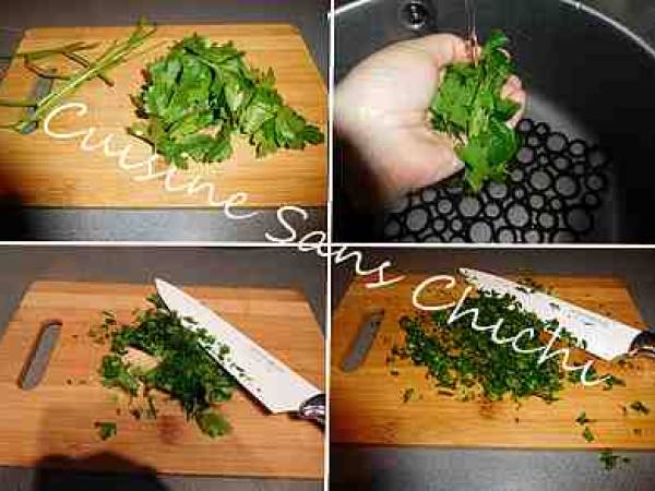 Salade aux gésiers confits et pommes de terre - Préparation etape 3