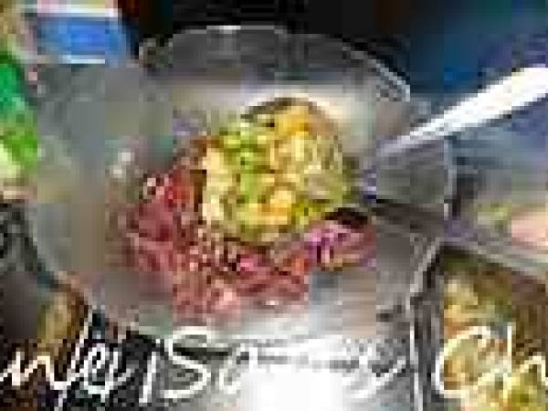 Salade aux gésiers confits et pommes de terre - Préparation etape 5