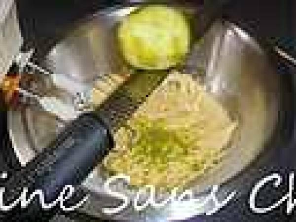 Tarte aux fraises, crème basilic et citron vert - Préparation etape 2