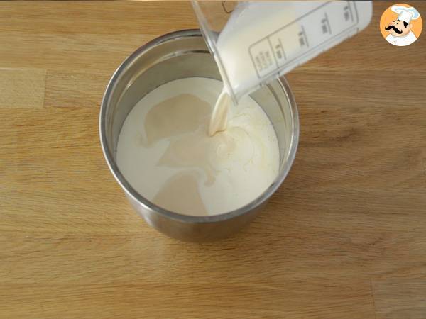 Gâteau aux trois laits Tres Leches - Préparation etape 7