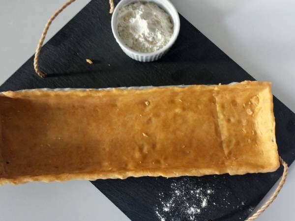 Quiche épinards frais et chèvre - Préparation etape 5