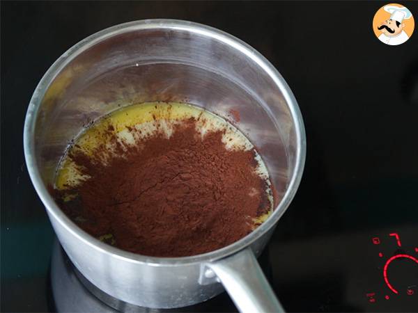 Brigadeiro, petites friandises brésiliennes - Préparation etape 1