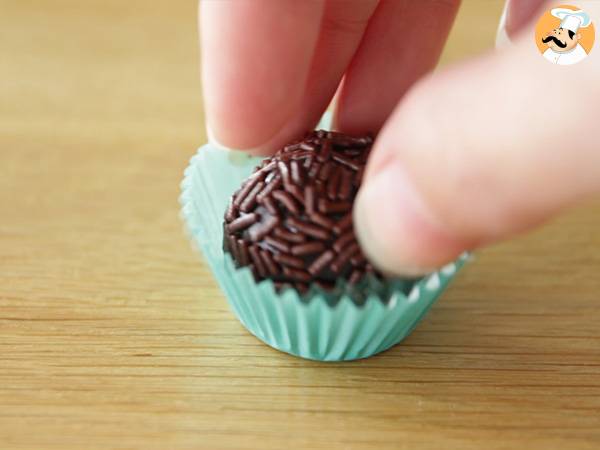 Brigadeiro, petites friandises brésiliennes - Préparation etape 5